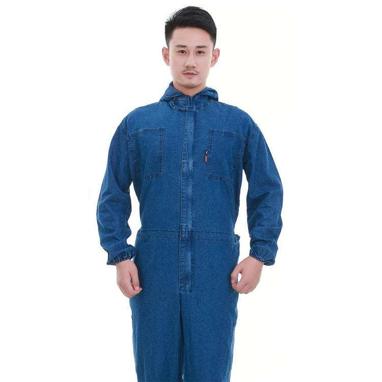 牛仔连体工作服 牛仔连体工作服