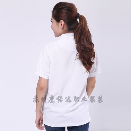 白色t恤衫工作服可印花 ID265-TX