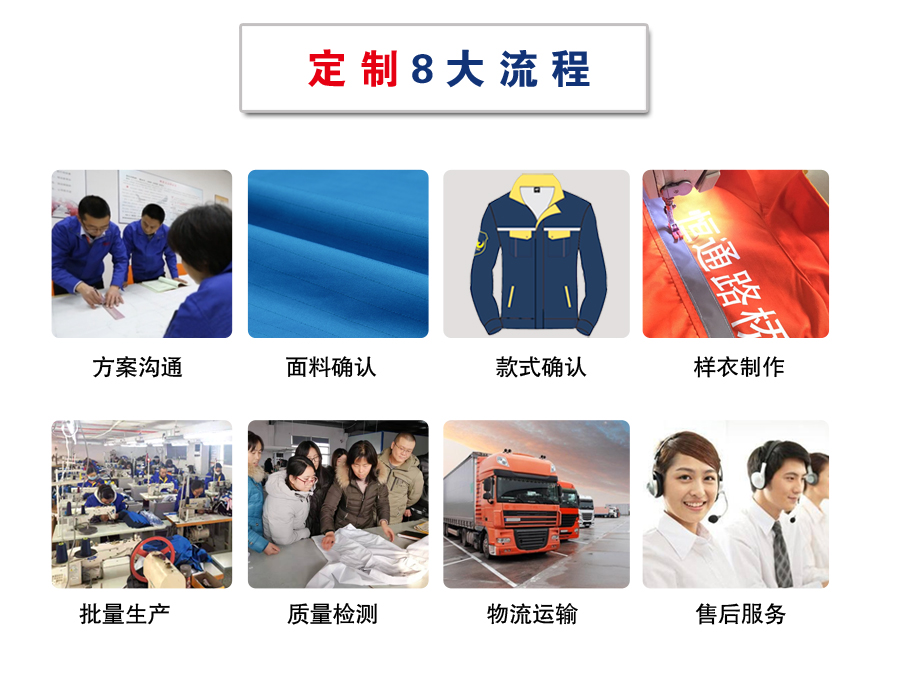 灰色运动款秋季工作服AC07-3(图9) 运动工作服定做流程